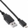 Inline - INLINE Fast-charge - USB-Kabel - Micro-USB Typ B (M) bis USB (M) - USB 2.0 - 1 m - Schwarz