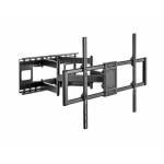 Equip - - Halterung - Voll beweglich - fr LCD-Display / Curved LCD-Display - schwerlast - stainless steel - Schwarz (60-120) - W