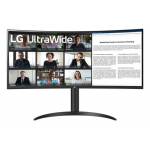 Lg - 86,42cm/34 (3440x1440) LG Ultra Wide Curved 34WR55QK-B.AEU WQHD HDR10 5ms 2xHDMI DP USB-C
