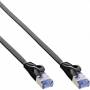 Inline - RJ45/RJ45 Cat6a 10m - RJ-45 - RJ-45 - Mnnlich/mnnlich - Cat6a - U/FTP (STP) - Schwarz - Blau (71800S)