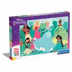 Clementoni - Supercolor Maxi - Disney Princess, Puzzle