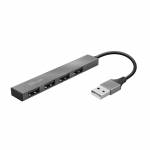 Trust Computer - Halyx Aluminium 4-port Mini Usb Hub