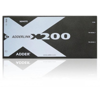 Adder Technology - ADDER X200 console module Tastatur/Video/Maus (KVM)-Switch (X200/R-IEC) [DE-Version, German Keyboard]