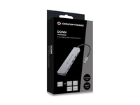 Conceptronic 6-1 Dock Usb-c->hdmi, 2xusb-a, 3xusb-c, + 25cm Gr 7
