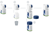 Jura - Milchsystem-Reiniger Mini Tabs, Nachf�llflasche, 90 g