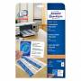 Avery - C32010 - Visitenkarten - wei - 54 x 85 mm - 185 g/m2 - 250 Stck. (25 Bogen x 10) (C32010-25)