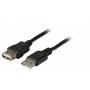 Efb-elektronik - USB2.0 Verlngerungskabel A-A,St-Bu,0.5m,schwarz,Class