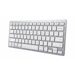 Trust Computer - 24653 Tastatur Bluetooth QWERTZ Deutsch Silber - Wei (24653) [DE-Version, German Keyboard]