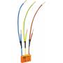 Obo Bettermann - SM-A-2, 230 V, 16 A, 6000 A, 1500 V, Orange, 0,000025 ms