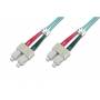 Digitus - DIGITUS LWL Patchkabel SC -> SC 3.00m Multimode Duplex OM3