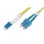 Digitus - DIGITUS LWL Patchkabel LC -> SC 3.00m Singlemode Duplex OS2