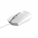 Trust Computer - TM-101W - Maus - rechts- und linkshndig - optisch - 3 Tasten - kabelgebunden - USB - wei (25320)
