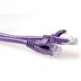 Act - Purple 0.5 meter U/UTP CAT6 patch cable snagless with RJ45 connectors. Cat6 u/utp snagless pl 0.50m (IS1700)