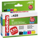 Edding - Edding Tinte ersetzt HP 920, 920XL Kompatibel Kombi-Pack Schwarz, Cyan, Magenta, Gelb EDD-425 18-425 (18-425) [EURO-Version]