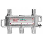 Axing - Axing SVE04001 cable divisor y combinador Divisor de seal para cable coaxial Plata