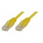 Microconnect - - Netzwerkkabel - RJ-45 (M) zu RJ-45 (M) - 5 m - UTP - CAT 5e - Gelb