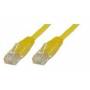 Microconnect - - Netzwerkkabel - RJ-45 (M) zu RJ-45 (M) - 10 m - UTP - CAT 5e - Gelb