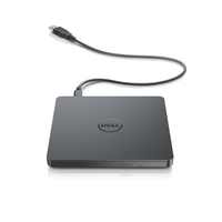 Dell - Dell Slim DW316 - Laufwerk - DVD+/-RW (+/-R DL) / DVD-RAM - 8x/8x/5x - USB2.0 - extern - Schwarz (VVY1P)