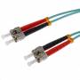 Helos - Helos 1m OM3 ST - st - st - Mnnlich/mnnlich - OM3 - Trkis - Multi-Modus (126400)