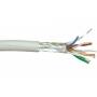 Inline - -散装电缆-50，0m-SF/ UTP-CAT 5e-无卤素，坚固耐用-米色 (73050U)