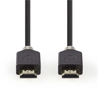 Nedis - High Speed??HDMI Kabel mit Ethernet- HDMI Stecker-- 4Ka60Hz- - Kabel - Digital/Display/Video (CVBW34000AT30)