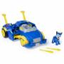 Spin Master - Paw Patrol, Mighty Pups Super Paws - Chases Powered Up Fahrzeug, Spielfahrzeug