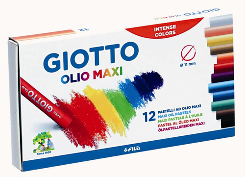 PASTELLI GIOTTO OLIO DA 12