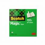 3m - 3m Post-it - Nastro Adesivo Invisibile Permanente 19mmx10m