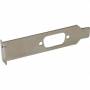 Inline -  Slotblech, mit 9-pol Sub D Aussparung, Low Profile, bulk (33208D)
