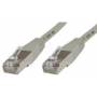 Microconnect - - Netzwerkkabel - RJ-45 (M) zu RJ-45 (M) - 1 m - FTP - CAT 6 - Grau
