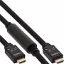 Inline - InLine 17520A 20m HDMI HDMI Black HDMI cable