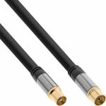 Inline - InLine 69203P 3m IEC IEC Black, Gold, Grey coaxial cable