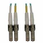 Eaton Powerware - Tripp Lite Series 400G Multimode 50/125 OM3 Switchable Fiber Optic Cable (Duplex