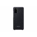 Samsung - LED Back Cover EF-KG980 - Hintere Abdeckung fr Mobiltelefon - Schwarz - fr Galaxy S20, S20 5G (EF-KG980CBEGEU)