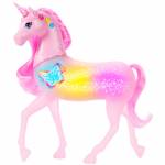 Mattel - Barbie funkelnd leuchtendes Einhorn, Spielfigur
