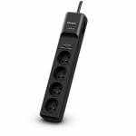 Cyber Power - CyberPower Tracer III P0420SUD0-FR Spannungsschutz 4 AC-Ausgnge 200 - 250 V Schwarz 1,8 m (P0420SUD0-FR)