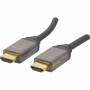Tecline - HDMI PREMIUM Highspeed Kabel mit Ethernet, High Qualitiy, HDMI St. A / St. A,, 1,5 m Hochwertiges Anschlusskabel zur bertr