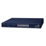 Planet - GS-4210-16T2S - Switch - managed - 16 x 10/100/1000 + 2 x SFP