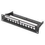 Digitus - DIGITUS Patchpanel 1HE 12-Port Modular schw.