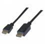  "Exertis Connect-Mini DisplayPort 1.2 Adapter Cable to HDMI (EXC128164)-Exertis Connect-Hardware/Electronic"
