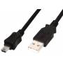 Digitus - USB 2.0 Kabel, USB-A Stecker > mini USB Stecker
