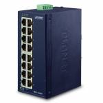 Planet - PLANET ISW-1600T Netzwerk-Switch Fast Ethernet (10/100) Blau (ISW-1600T)