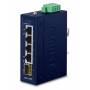 Planet - PLANET Industrial 4-Port GE Switch + Port 100/1000X SFP