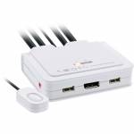  "Inline-63614I Tastatur/Video/Maus (KVM)-Switch Schwarz (63614I) [DE-Version, German Keyboard]-Inline-Hardware/Electronic"