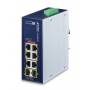 Planet Technology Corp. - Industrial GE 802.3at+ 2+ 2 100/1000X SFP - Switch - Kupferdraht