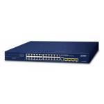 Planet - PLANET 24-Port Layer 2 Managed Gigabit Switch mit 4x SFP LAN Switche (GS-4210-24T4S)