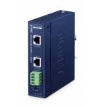 Planet Industrial Single Port Poe++ Splitter Ipoe-176s - PLANET IP30 Industrial Single-Port 10Gbps 802.3bt PoE++ Splitter - Blau - Metall - PoE - Leistung - 24 V - FCC Part 15 Class A -