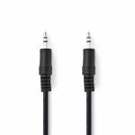 Nedis - CAGB22000BK20 - 3.5mm - 3.5mm - Kupferplattierter Stahl (CCS) - 2 m - Schwarz (CAGB22000BK20)