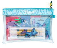 Stitch - Stationery Set With 3 A6 Notebooks - 10pc 1