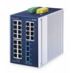 Planet Technology Corp. - Planet Industrial L2+ 24-Port Managed Switch IGS-4215-24T4X